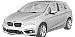 BMW F45 U0466 Fault Code
